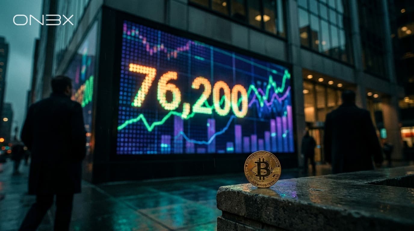Radar Crypto — 30 kwietnia 2026: BTC rośnie do US$ 76.2K Radar Crypto — 30 kwietnia 2026: BTC rośnie do US$ 76.2K
