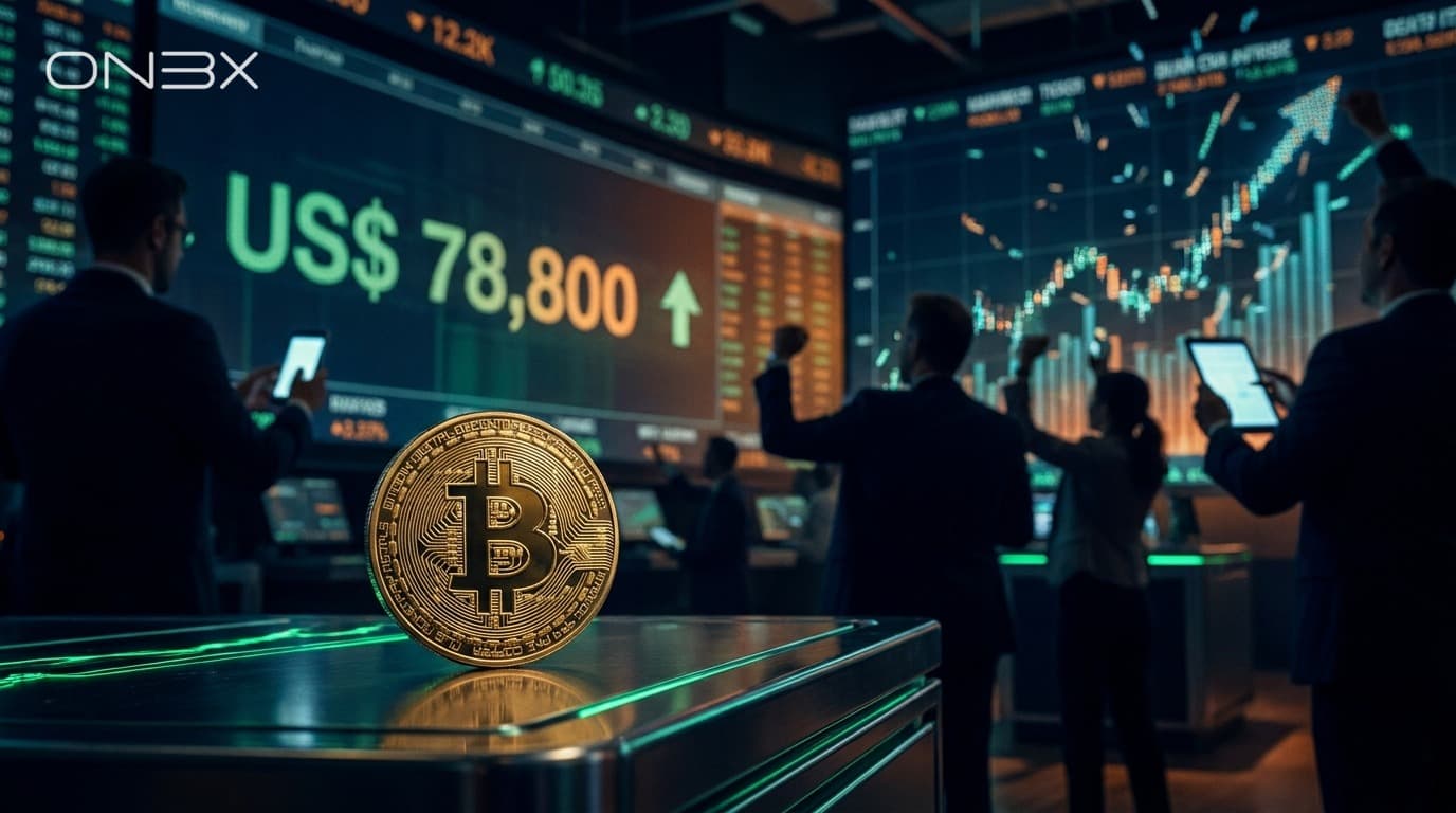 Radar Crypto — 03 maja 2026: BTC rośnie do 78,8K USD Radar Crypto — 03 maja 2026: BTC rośnie do 78,8K USD