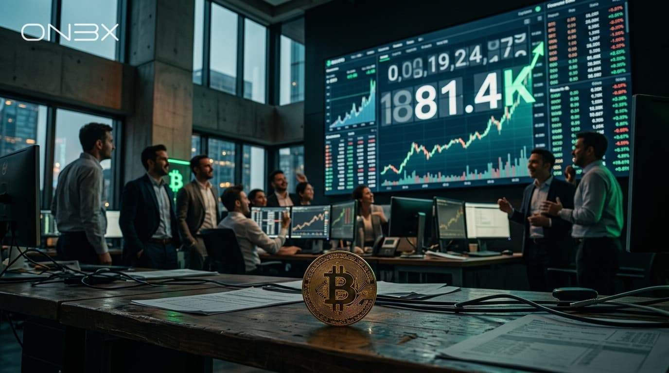 Radar Crypto — 14 maja 2026: BTC rośnie do 81,4 tys. USD Radar Crypto — 14 maja 2026: BTC rośnie do 81,4 tys. USD