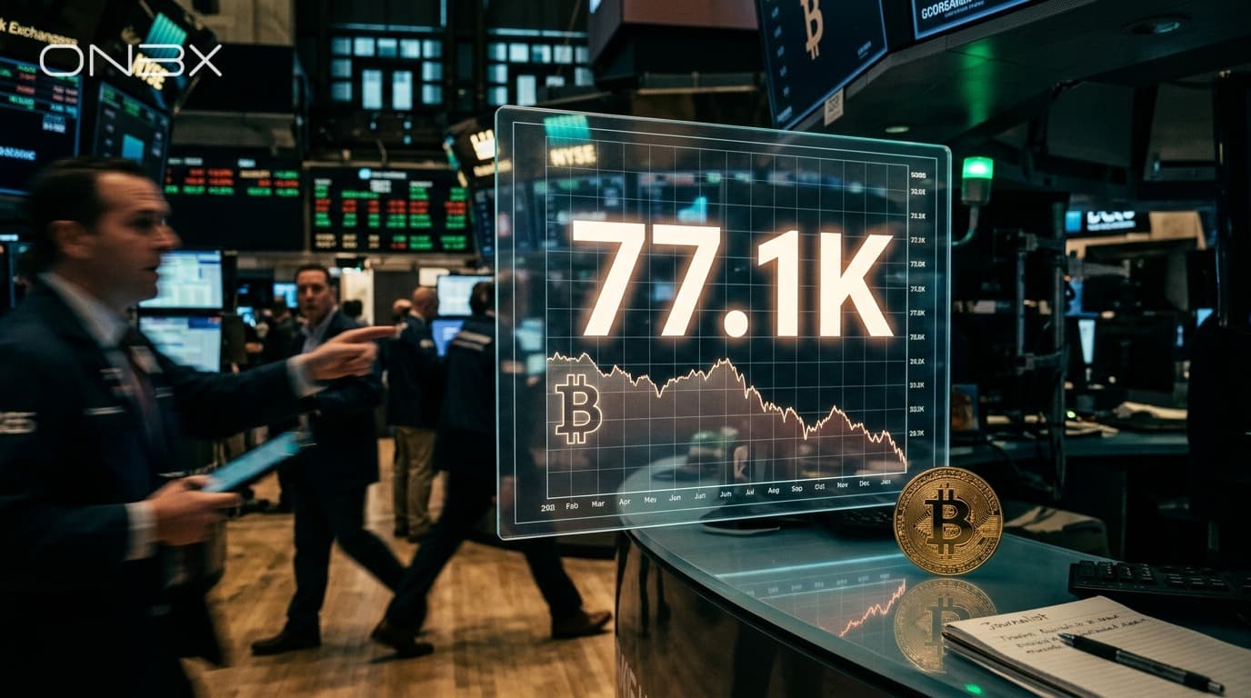 Crypto Radar — May 18, 2026: BTC Falls to $77.1K Crypto Radar — May 18, 2026: BTC Falls to $77.1K