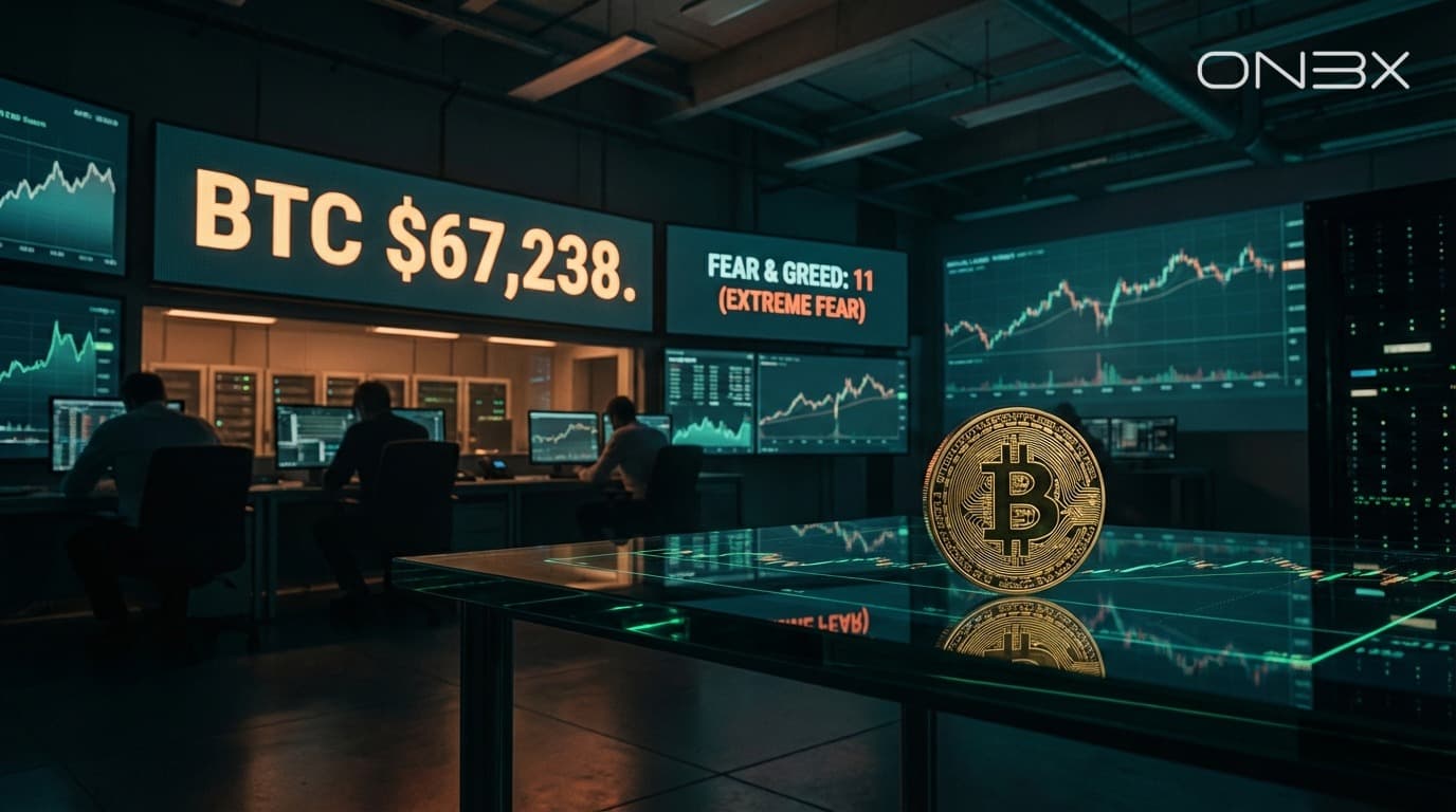 Radar Crypto — 03 de abril de 2026: Miedo extremo con BTC a US$ 67.2K
