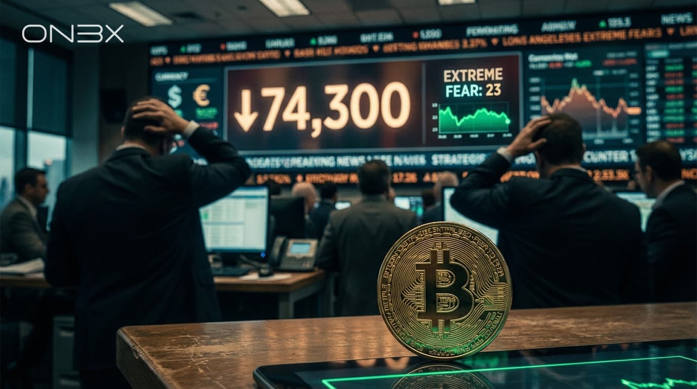 Crypto Radar — April 14, 2026: BTC Falls to US$ 74.3K