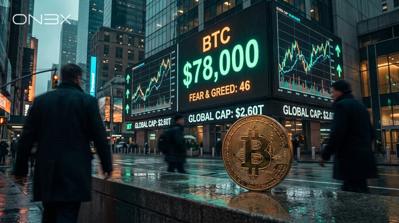 Radar Crypto — 23 de Abril de 2026: BTC Sobe para US$ 78.0K