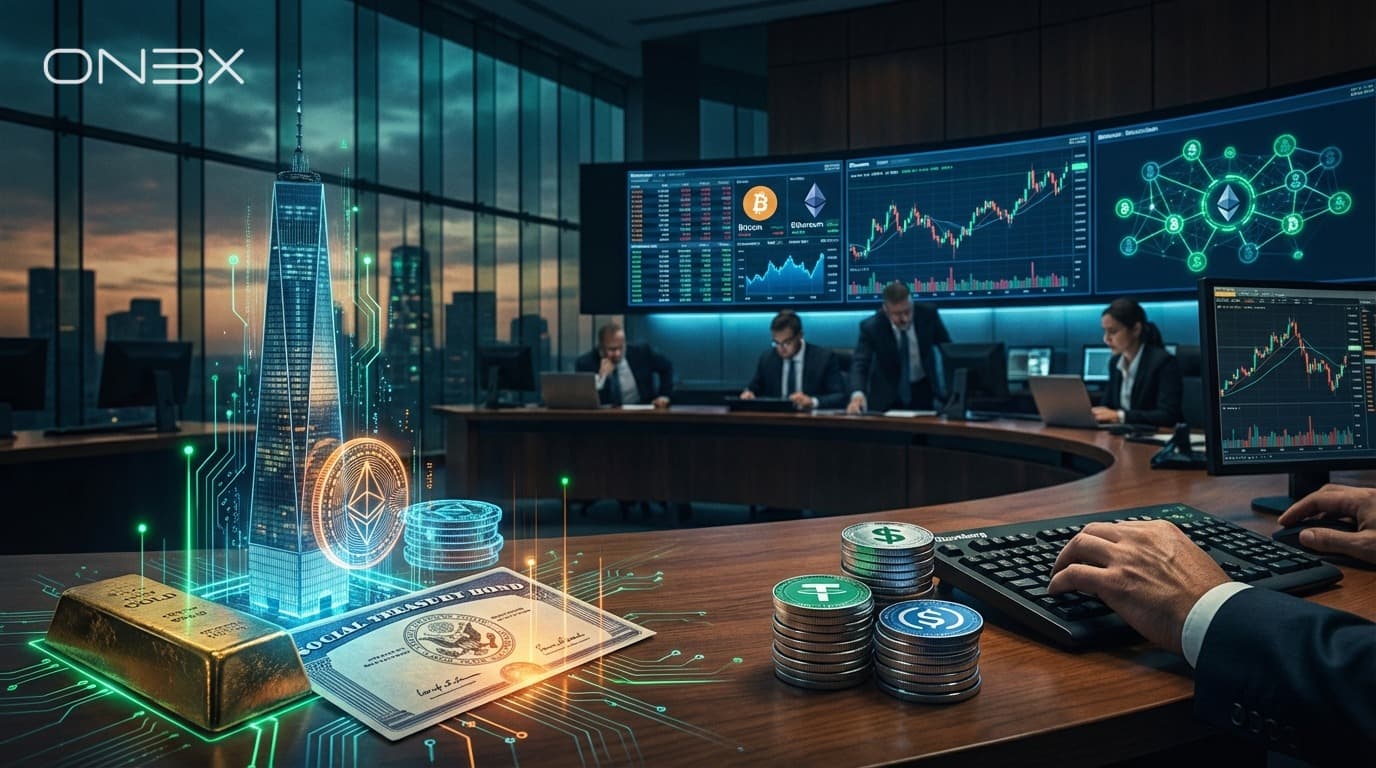 HSBC Anuncia Piloto na Canton — Mas o JPMorgan Já Move US$ 1 Bilhão por Dia em Onyx. Bancos Não Anunciam Testes; Anunciam Quando É Seguro Ser Segundo