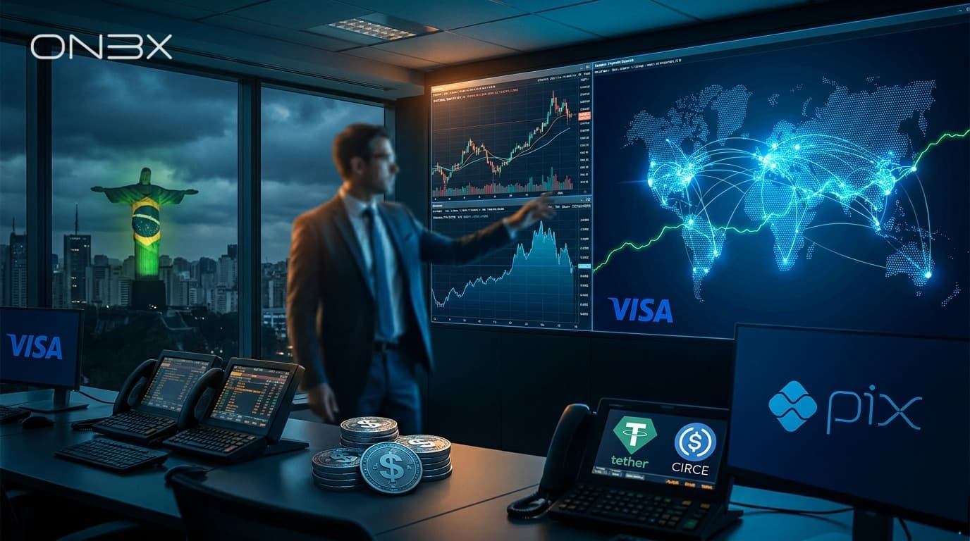 Visa Cobre 9 Blockchains: Settlement em Stablecoin Atinge US$ 7 Bilhões e Fecha a Discussão Sobre Relevância Institucional